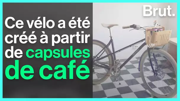 Le projet qui recycle les capsules d'aluminium pour fabriquer des vélos