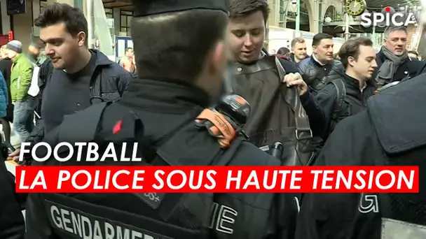 FOOTBALL : La police sous haute tension