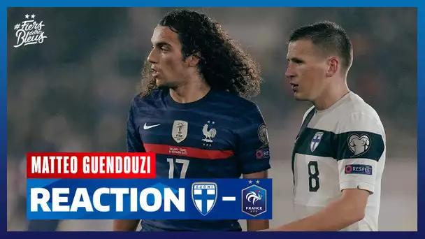 Réaction de Matteo Guendouzi, Equipe de France I FFF 2021