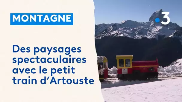 Spectaculaire, Artouste, le Petit Train ouvre en hiver