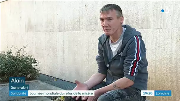 SDF: sortir de la galère, l'exemple d'Alain à Nancy