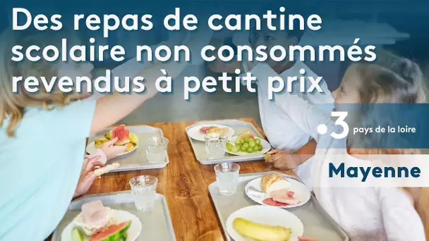 Mayenne : à Congrier, les repas non consommés à la cantine scolaire sont revendus à petit prix