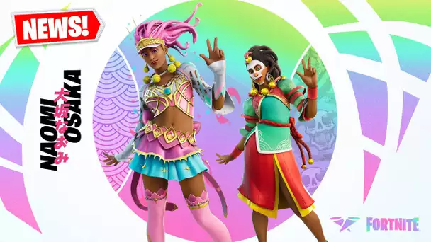 FORTNITE X NAOMI OSAKA ! COMMENT AVOIR LE SKIN GRATUITEMENT ! (FORTNITE NEWS)