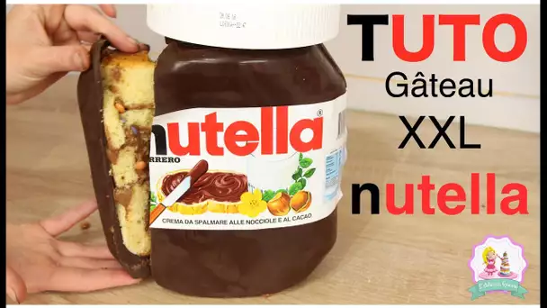 ♡• RECETTE GÂTEAU NUTELLA XXL - NUTELLA GIANT CAKE RECIPE •♡