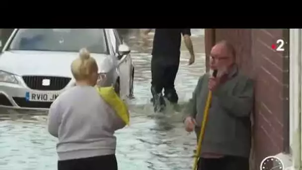 Le Nord de l'Angleterre inondé