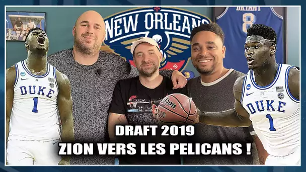 DRAFT 2019 : ZION VERS LES PELICANS ! (Avec Cod Jordan 23) NBA First Day Show 82