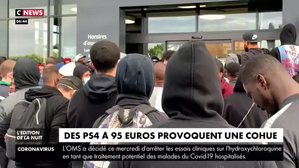 La PS4 vendue 95 euros par le Lidl d'Orgeval provoque des scènes d'hystérie