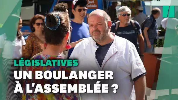 Législatives: À Besançon, on a suivi le boulanger candidat Stéphane Ravacley