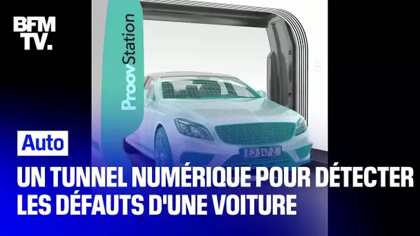 Une start-up invente un tunnel numérique pouvant détecter le moindre défaut sur une voiture