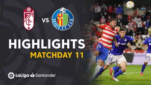 Resumen de Granada CF vs Getafe CF (1-1)