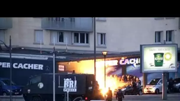 Document BFMTV - Les images de l&#039;assaut Porte de Vincennes