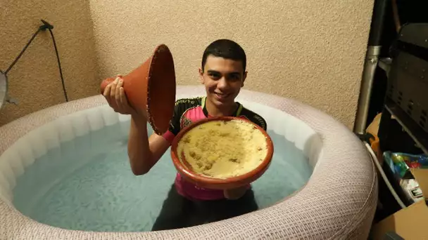 MOMO A CASSER SON RAMADAN DANS LE JACUZZI