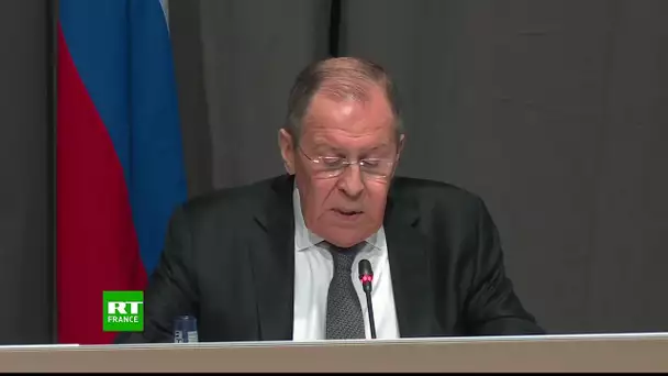 Conférence de presse de Sergueï Lavrov à l’OSCE, dans un contexte diplomatique tendu