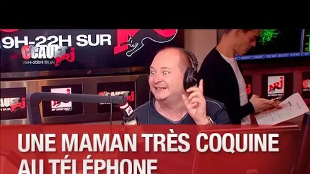 Une maman très coquine au téléphone - C’Cauet sur NRJ