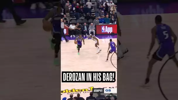 DeMar DeRozan 19-PT quarter! 🔥