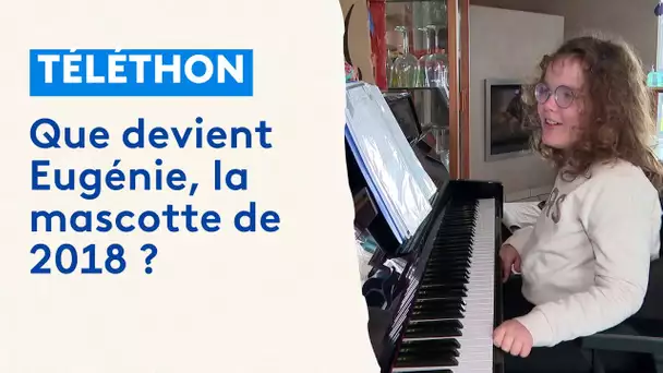 Téléthon : que devient Eugénie, mascotte du Téléthon 2018 ?