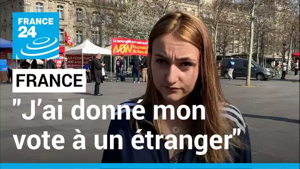 Election présidentielle française : « J’ai donné mon vote à un étranger » • FRANCE 24