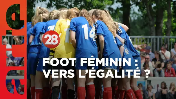 Mondial de foot féminin : les filles vont-elles gagner le match de l’égalité ? - 28 Minutes - ARTE
