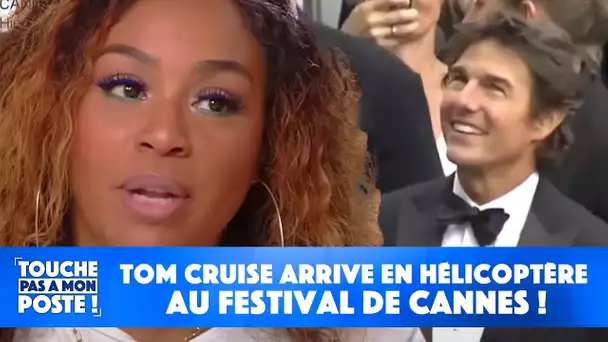 Tom Cruise arrive en hélicoptère au Festival de Cannes !