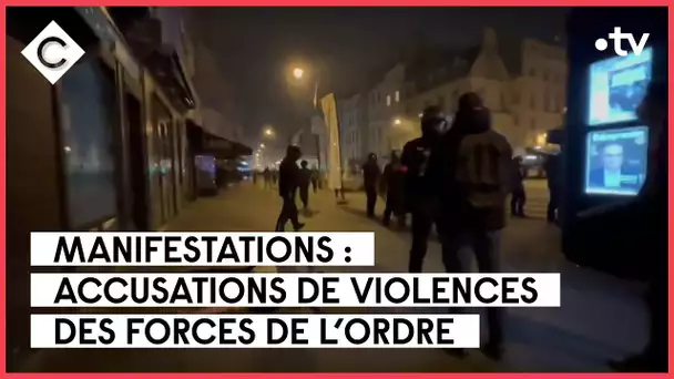 Manifestations : polémiques sur le maintien de l’ordre - La Story de Mohamed - C à Vous - 22/03/2023