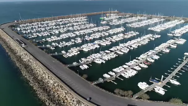 Pornichet - La Baule - Saint-Nazaire : un drone saisit des images de la côte en plein confinement