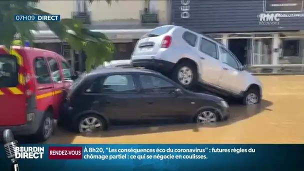 Corse: grosse frayeur pour les habitants d'Ajaccio après des pluies diluviennes