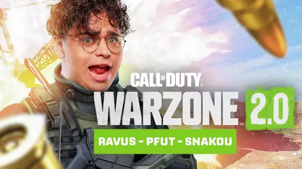 ON N'ARRÊTERA PAS DE JOUER TANT QU'ON TOP 1 PAS SUR WARZONE AVEC PFUT, SNAKOU & RAVUS