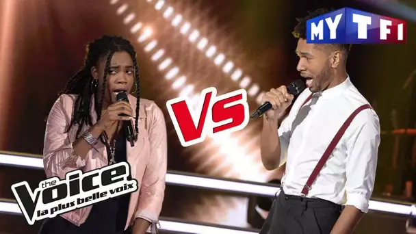 Imane VS Valentin F. -  « Come » (Jain) | The Voice France 2017 | Battle