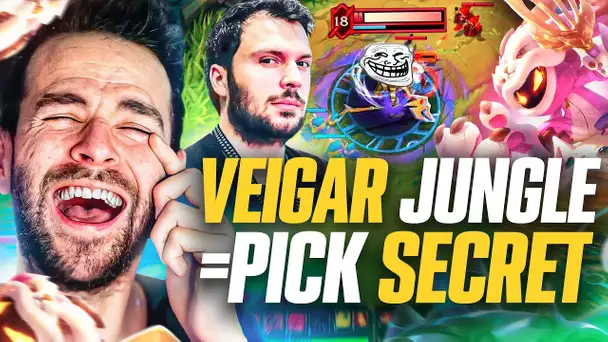 Veigar mais.. en Jungle !! Le SECRET PICK du poto NARKUSS (très fun)