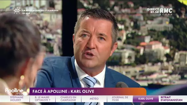 Karl Olive face à Apolline