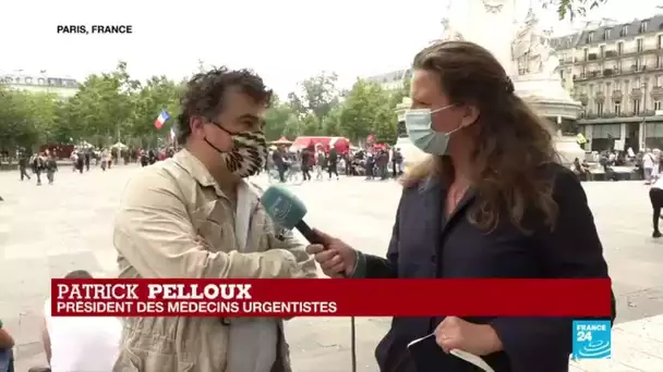 14 juillet - Manifestation de soignants : "On espérait beaucoup", regrette Patrick Pelloux, médecin