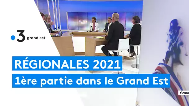 Elections régionales 2021 dans le Grand Est : les résultats du premier tour, partie 1