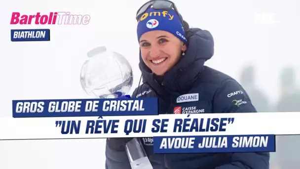 Biathlon - Julia Simon vainqueure du Gros Globe, son interview intégrale dans "Bartoli Time"