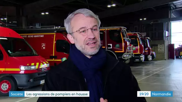 Les pompiers de Seine-Maritime de plus en plus nombreux à porter plainte pour violence