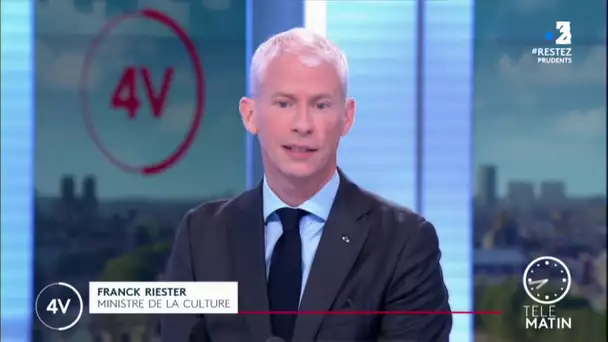 Extrait Franck Riester 4 vérités sur le protocole sanitaire dans la culture - 17 juin 2020