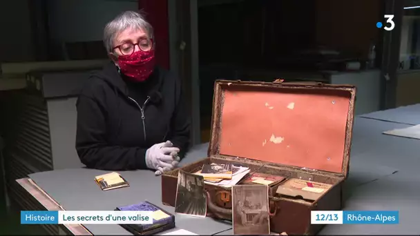 Mystérieuse valise découverte à Lyon pleine de négatifs de la guerre