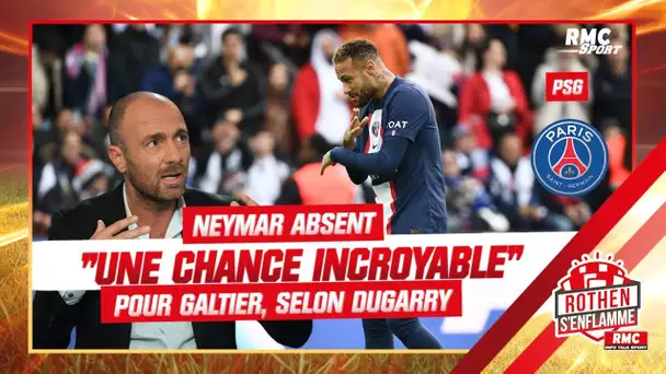 PSG : Neymar absent, "une chance incroyable" pour Galtier, selon Dugarry