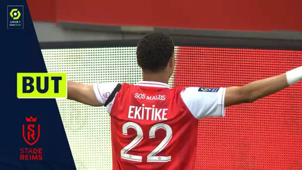 But Hugo EKITIKE (9' - SdR) STADE DE REIMS - OGC NICE (2-3) 21/22