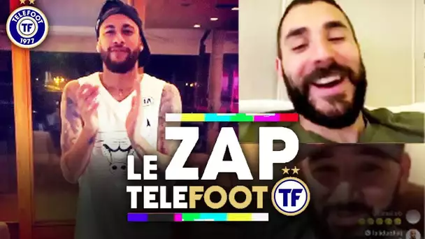 Benzema défend Germain, les footeux se défient : le zap Telefoot #1