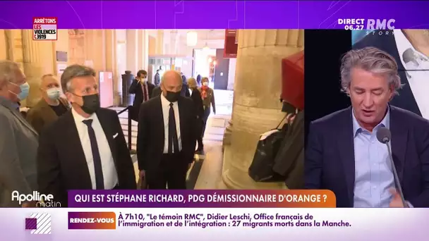Le PDG démissionnaire d'Orange Stéphane Richard a été condamné dans l'affaire Tapie.