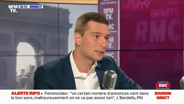 Jordan Bardella était face à Jean-Jacques Bourdin sur RMC et BFMTV