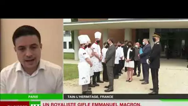 Emmanuel Macron reçoit une gifle : «Cela illustre un recul de la civilisation»