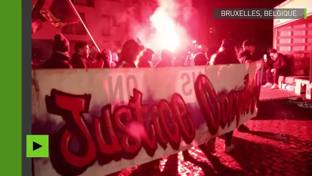 Belgique : manifestation contre la brutalité policière