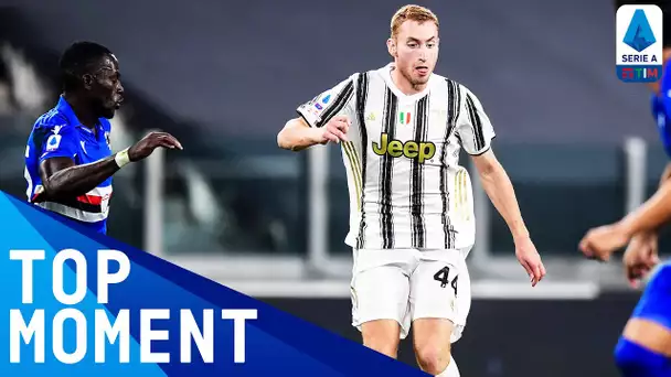 Kulusevski Curls in Brilliantly on his Debut! | Juventus 3-0 Sampdoria | Top Moment | Serie A TIM