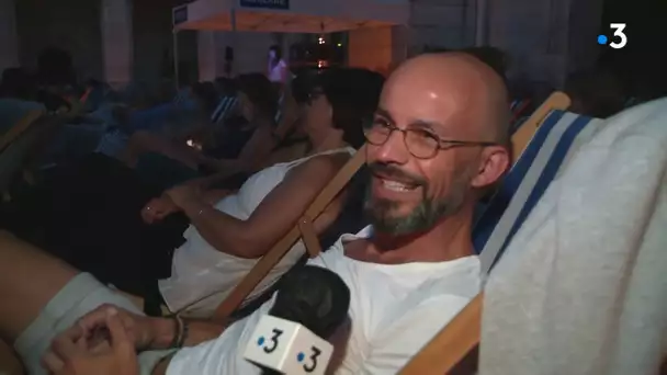 À Auxerre, le cinéma en plein-air attire le public