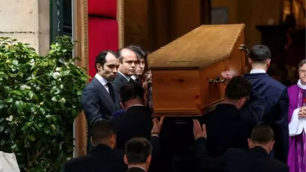 Obsèques Frédéric Mitterrand : Ses trois fils Mathieu, Jihed et Saïd réunis pour l'adieu à leur père