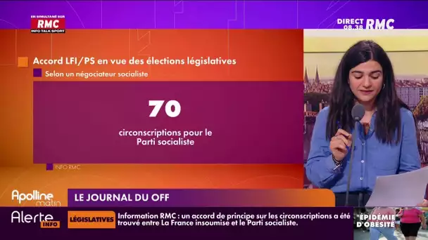 "Le journal du off" : un accord de principe a été trouvé entre les insoumis et les socialistes