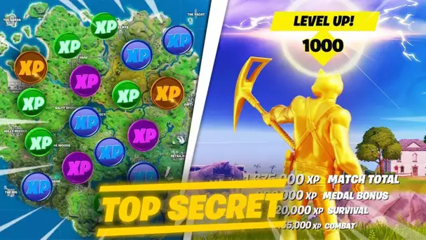 MONTER SES NIVEAUX RAPIDEMENT SUR LA SAISON 2 ! JETONS D'EXP SEMAINE 6 ! (FORTNITE SECRET SAISON 2)