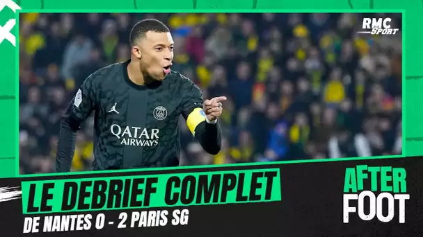 FCN 0-2 PSG : Le débrief complet de l’After foot après la victoire de Paris et le 244e but de Mbappé