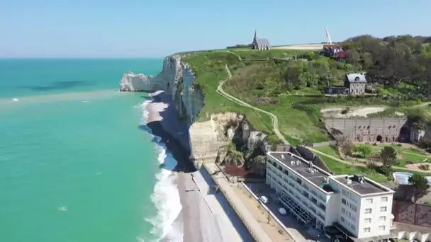 Drone Etretat France 3 Normandie